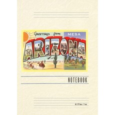 (英文圖書) Vintage Lined Notebook Greetings from Mesa Arizona 平裝版, Found Image Press, 英文