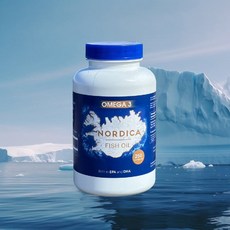 NORDICA 冰島Omega-3魚油, 1個, 250