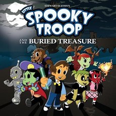 (英文圖書)Little Spooky Troop And The Buried Treasure 平裝版, Wonkybot Publishing, 英文