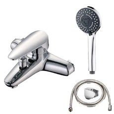 台灣製日本陶瓷芯冷熱混用沐浴蓮蓬龍頭(K-631), 1個