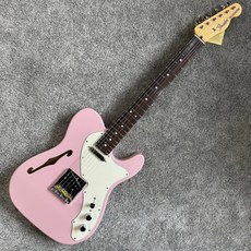 Fender Japan LTD Kusumi Color Tele Thinline RW PINK 粉紅 電吉他, 詳見包裝, 1個