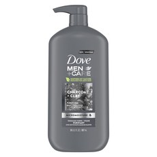 Dove 多芬 Men+Care木炭泥身體臉部磨砂膏, 1個, 887ml