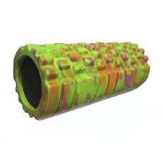 MAJI SPORTS 迷彩深層組織按摩泡沫軸, 綠色+橙色
