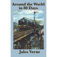 (英文圖書)Around the World in 80 Days 精裝版, Positronic Publishing, 英文