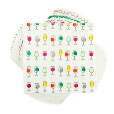 Cakewalk 圖案 設計 餐巾紙, 1個, 混色