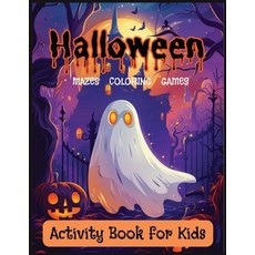 (英文圖書)Halloween Activity Book for Kids 平裝版, Independently Published, 英文