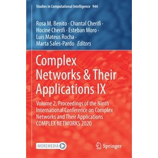 (英文圖書) Complex Networks & Their Applications IX: Volume 2 Proceedings of the Ninth International Co... 平裝版, Springer, 英文