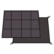 snow peak 雪諾必克 Tuga別墅帳地墊+地布組, 棕色