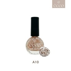 青可Ching co 台灣製造 A10 亮片色指甲油 美甲指彩 時尚指尖, 詳見包裝