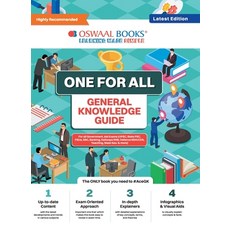 (英文圖書) Oswaal One for all GK Guide English Medium (Latest Edition) For All Government Job Exams (UPS... 平裝版, Oswaal Books and Learning P..., 英文