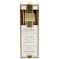 Just Pure Essentials Just Love All In One Massage & Moisturizing Oil Ceylon Cinnamon, 1個, 60ml