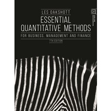 (英文圖書) Essential Quantitative Methods: For Business Management and Finance 平裝版, Bloomsbury Academic, 英文