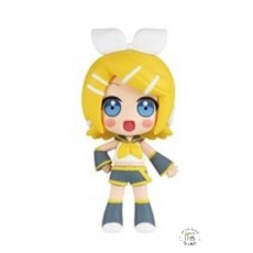 正版授權 初音未來 鏡音鈴 可愛手辦公仔 扭蛋玩具 兒童擺件