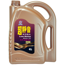 CPC 國光牌 超靜音全合成車用機油SN 5W50 (4L) - 低噪音引擎潤滑，提升駕駛舒適度, 1個, 5W-50, 4L