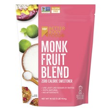 BETTER BODY FOODS 零卡甜味劑 綜合水果味, 1個, 454g