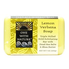 ONE WITH NATURE 海鹽礦物甘油三重溫和香皂, 200克, 1個