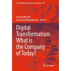 (英文圖書) Digital Transformation: What Is the Company of Today? 精裝版, Springer, 英文
