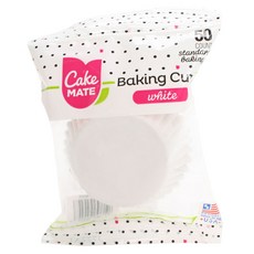 CakeMATE 烤杯白色, 50件