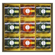 Nakajimataishodo Hitotoe京都宇治抹茶蕨餅 6入+焙茶蕨餅 3入 9號禮盒, 1組, 89g