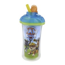 munchkin 印花保溫吸管杯 266.2ml, 1入, 汪汪隊立大功(男孩款)