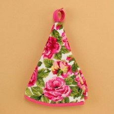 凡爾賽生活精品 日本進口粉紅玫瑰花園造型圓形擦手巾 多功能蓋巾