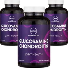 Mrm 葡萄糖胺&軟骨素膠囊, 180顆, 3罐