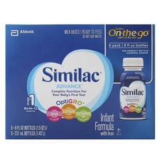 Similac 高級兒童配方液體配方含鐵, 1個, 6件