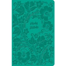 (英文圖書) CSB Thinline Bible Teal Leathertouch Value Edition Imitation Leather, Holman Bibles, 英文, 仿皮