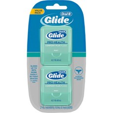 Oral-B Glide Pro Health舒適牙線 40m 薄荷香, 1組, 2入
