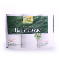 field DAY 踏青日 Soft&Strong雙層捲筒衛生紙, 12捲, 300張