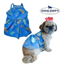 DOG DEPT 涼感防蚊寵物吊帶裙洋裝, 圖片色