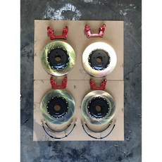 HHC BRAKES FOCUS MK4 兩片式後加大碟 畫線盤 打洞盤 通風盤 325mm 350mm含轉接座