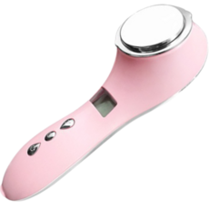 {台北出貨} 冷熱導入儀 美容儀 冷熱美容儀 導入儀 光子潔面儀 雙波 卸妝儀 臉部按摩器 美膚儀 仙女機, 櫻花粉