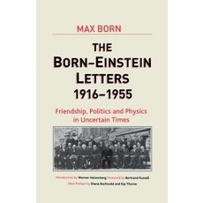 (英文圖書) Born-Einstein Letters 1916-1955: Friendship Politics and Physics in Uncertain Times 平裝版, Palgrave MacMillan, 英文