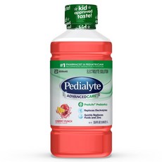 Pedialyte 電解質飲料, 櫻桃口味, 1瓶