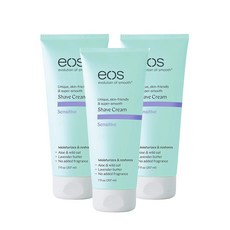 eos 敏感肌專用剃鬚霜, 3個, 207ml