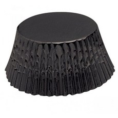 FOX RUN 鋁箔烤紙杯, 32件, 黑色的