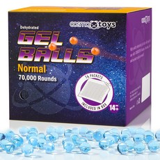 Cosmoxtoys 脫水凝膠彈 Normal 藍色 70000顆入, 1個