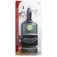 NORPRO Norpro 曼陀林雙厚度切片機（附防護裝置）, 1個, 黑色