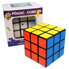 台灣製造 3x3x3 魔術方塊 彩色魔方 益智玩具 5.7cm, 一個, 1個