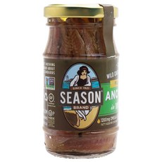 SEASON 橄欖油醃製鯷魚罐頭, 1罐, 120g