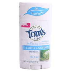 Tom's OF MAINE 24小時茶樹除臭劑, 1個, 64克
