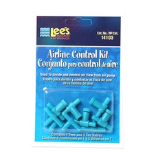 Lee's AQUARIUM & PET PRODUCTS 氣控三通4件+三通閥5件套, 1套