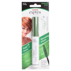 KISS Express Hair 睫毛膏 8ml, 1個, 叛逆的綠色