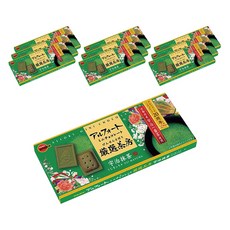 BOURBON 北日本 Alfort 迷你巧克力 嚴選茶館宇治抹茶口味 12入, 10個