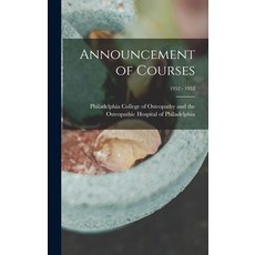 (英文圖書) Announcement of Courses; 1952 - 1953 精裝版, Hassell Street Press, 英文