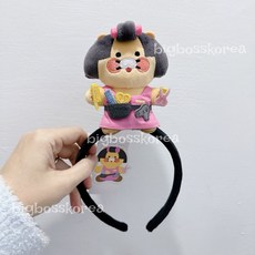 KAKAO FRIENDS 美髮師春植髮圈/髮箍/洗臉髮帶 (韓國正品), 1個, 粉色