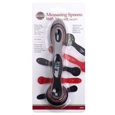 NORPRO 磁鐵量勺紅+黑5件套, 1個