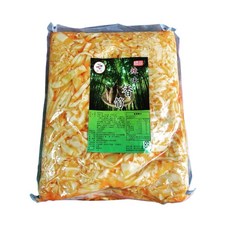 鑫龍發 辣味香筍 開胃小菜 爽脆可口 真空包裝, 3kg, 1個