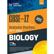 (英文圖書) CBSE Class XII: Chapter and Topic-wise Solved Papers 2011-2022: Biology (All Sets - Delhi & A... 平裝版, CL Educate Limited, 英文